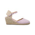 Espadrillas lilla con zeppa da donna con suola in corda 6 cm Lora Ferres, Donna, SKU w043000422, Immagine 0